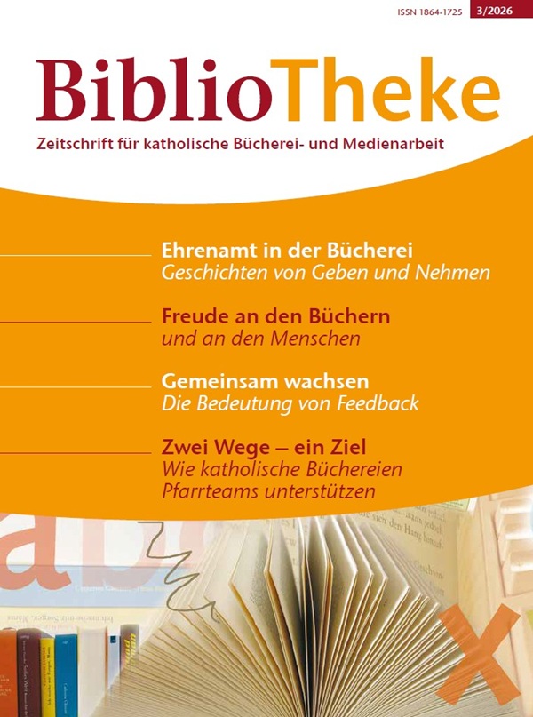 Titelblatt der Zeitschrift BiblioTheke 3/2026